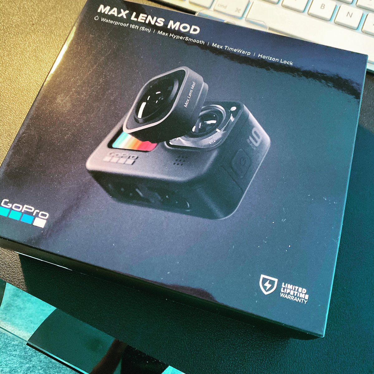 Macnolo's tweet photo. Mañana toca probar la lente #maxlensmod de #goprohero9  que me llegó el viernes !! Ya os contaré qué tal !! https://t.co/5JtFkYzSEX