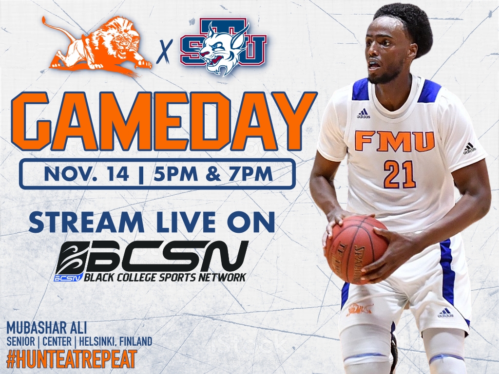GoFmuLions's tweet photo. 🚨GAMEDAY🚨
🏀 | #FMUWBB & FMUMBB
🆚 | @STU_Athletics
🏟️ | FMU Wellness Center
❌ | NO FANS
🕔 | 5pm (Women)
🕖 | 7pm (Men)
LIVE STREAM 📹 | https://t.co/DjY9wlvOpM
#️⃣ | #BeatSTU
#️⃣ | #FMUvsSTU
#️⃣ | #HuntEatRepeat https://t.co/nMlog4q7kR