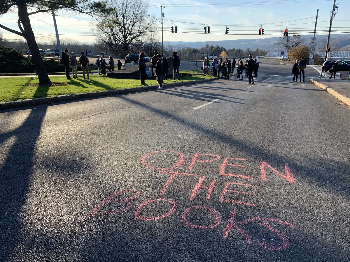 Rally has mostly wrapped up, but attendees are leaving some messages for the IC administration in chalk: