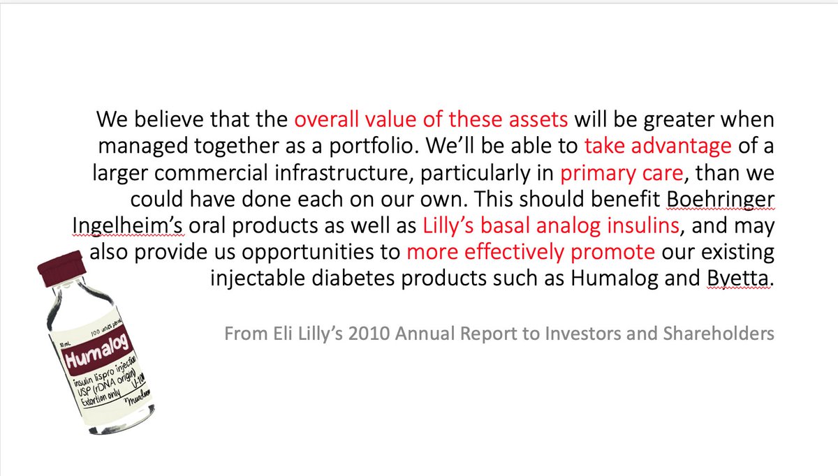 Many think the insulin hikes started as a result of the ACA, but I’m not convinced. These spikes (atypical, even considering inflation) started before the ACA was passed. They weren’t the decisions of a company floundering in the wake of new demand.They were deliberate.23/
