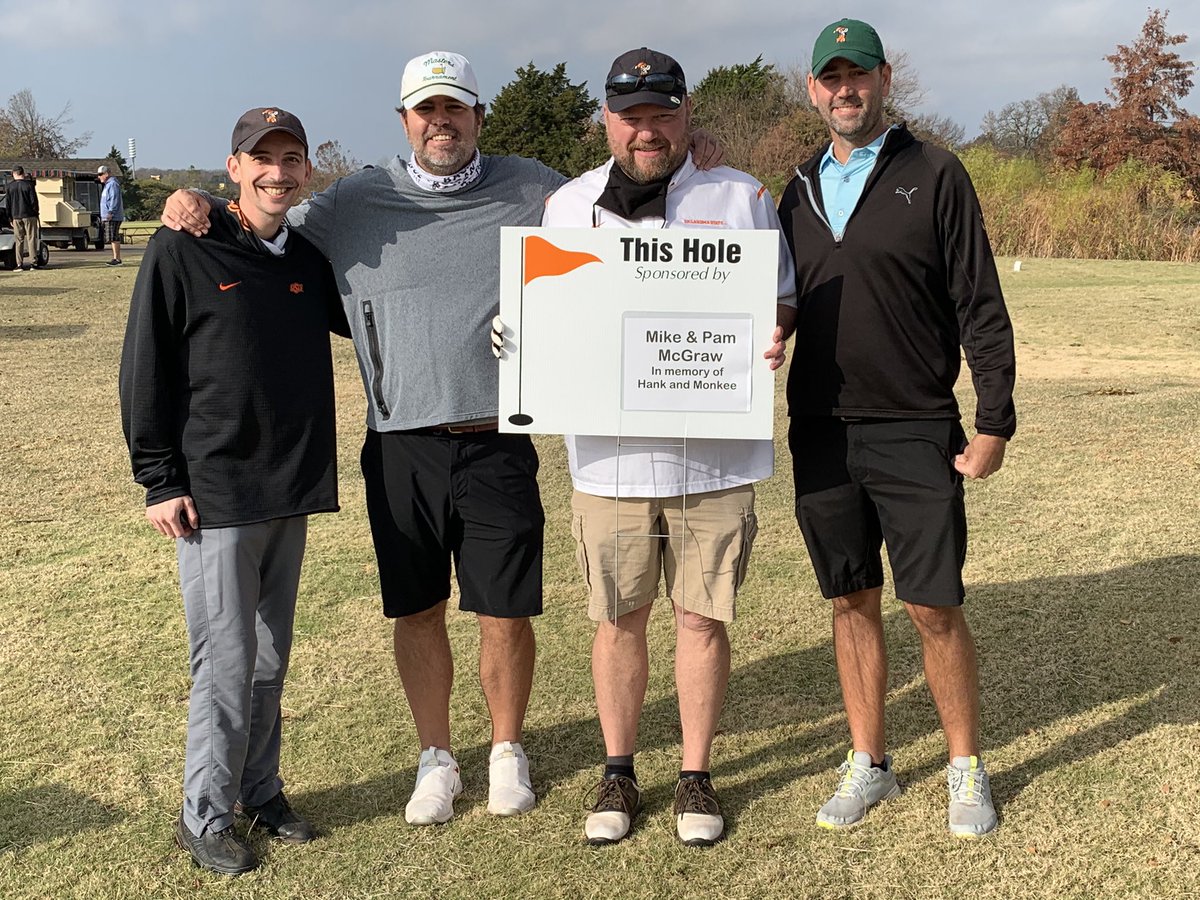 ryancameron24's tweet photo. Thanks to @BearCoachMcGraw and @pam_mcgraw for sponsoring us today. We look forward to recapping the round on next week’s Better Than I Found It Podcast! https://t.co/UatOZJXqJi