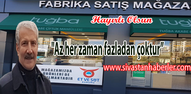 gunebakanhakan's tweet photo. “TUĞBA süt ürünleri Sivas’ta yeni bir Fabrika Satış şubesini Konsept mağaza olarak Bağdat Caddesinde hizmete açtı. #erholding #memeter #tuğbasüt https://t.co/uxpUrdWMFK https://t.co/MuWCuRDLPR