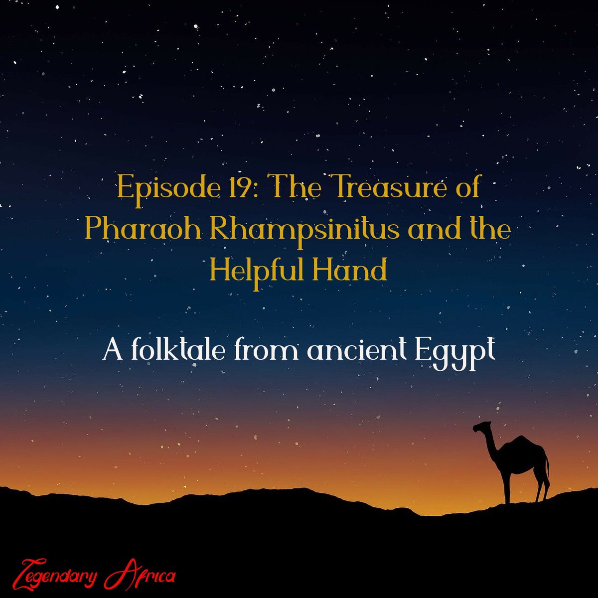 Legendarypod1's tweet image. NEW EPISODE ALERT 🦁 Episode 19 is out! Join me as we find out about the treasure of Pharaoh Rhampsinitus and the sacrifices brothers will make for each other. It's time to go to ancient Egypt!
linktr.ee/Legendarypodca…  #staylegendary #ancientegyptianmyth
Picture from @pixabay