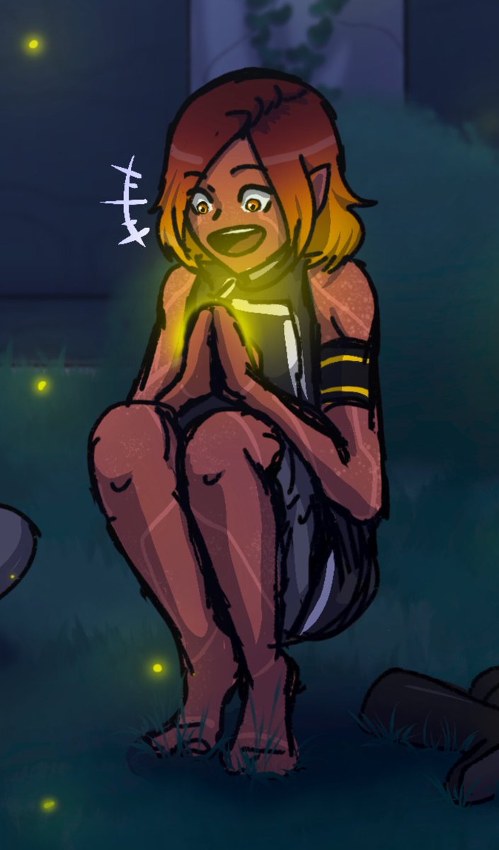 lizardinkart's tweet photo. Daily dose of (baby) Asha because I’m obsessed #DnD #DnDcharacter https://t.co/ypio3yJSt8