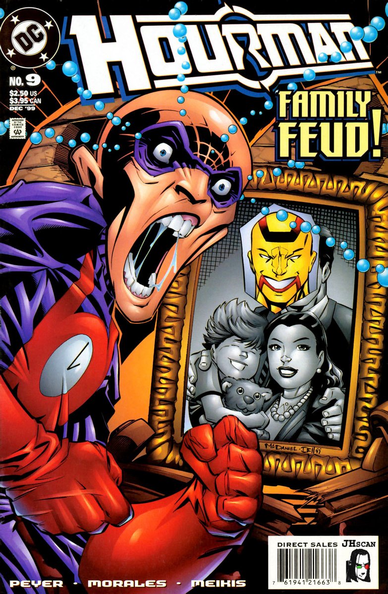 Rick comes back and in this series HE becomes cured. Not right away though, after some serious issues caused by new Hourman trying the original version of Miraclo they end up in conflict and curing him become a subplot of the book.