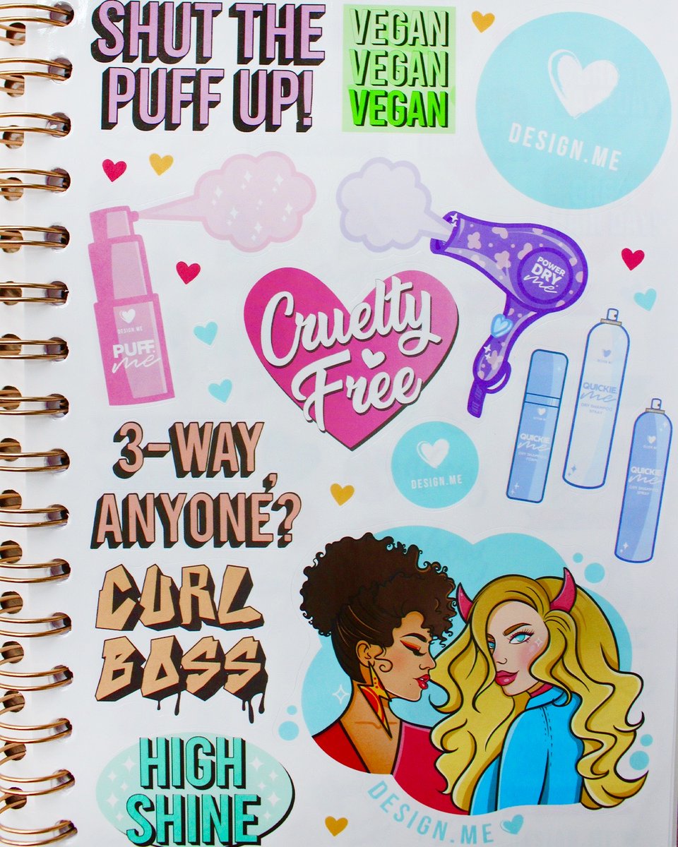 DesignME_Hair's tweet photo. Don't hate - Create. Head to our website to check out these awesome 2021 Agendas!

https://t.co/gmTqArfLy7

 #2021 #Stickers #VeganBeauty #DesignME https://t.co/Slh0dcRebf