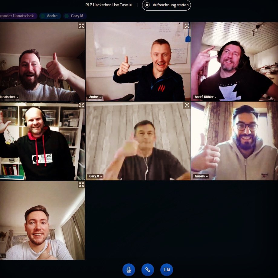 „Wo ist schon wieder mein Schlagbohrer hin?“ - Mit diesem Use Case zur Lokalisierung für Maschinen im #handwerk befasst sich unser Team ToolTrack beim ⁦<a href="/rlp_hackathon/">RLP.ROCKT.RESILIENT. - WIR VERNETZEN LAND & LEUTE</a>⁩ #Digitalisierung #Innovation #Iot <a href="/HaWe_Digital/">Mittelstand-Digital Zentrum Handwerk</a> ⁦<a href="/hwk_koblenz/">HwK Koblenz</a>⁩ #rlphackathon