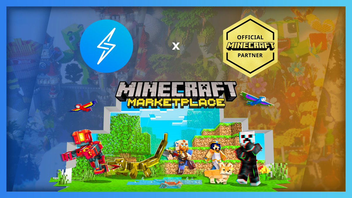 SeniorStudios's tweet photo. We are very excited to share that we have now became an official #MinecraftMarketplace partner, in order to take the production to the next level and come up with more pieces of great content for the Bedrock community.

Follow @SeniorStudios to see our upcoming content! https://t.co/Ig5Gy2vWzO