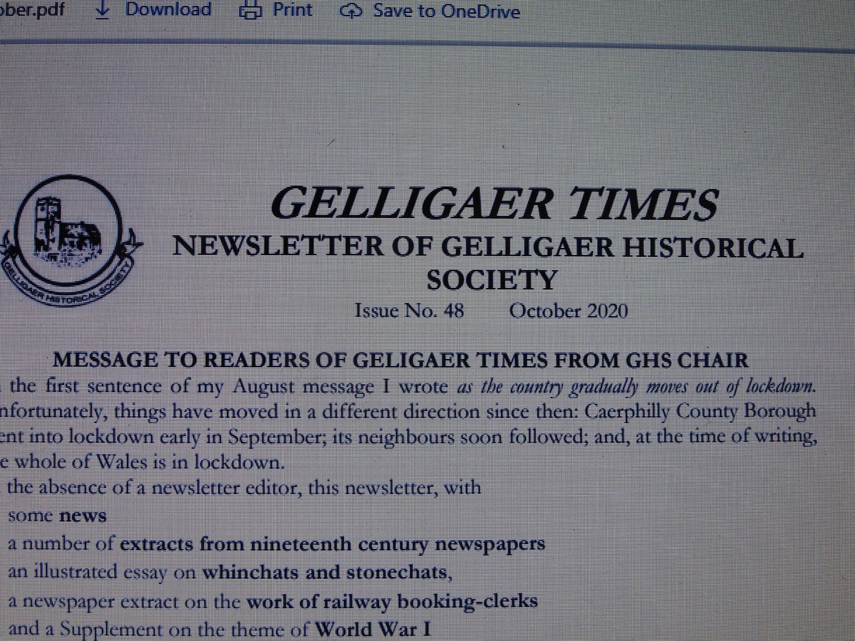 ecology_cymru's tweet photo. Also pleased to see my article in @GelligaerHS newsletter too. Thank you. @pontypool_lhs @gwentbirds1 https://t.co/7mckRmKEW8