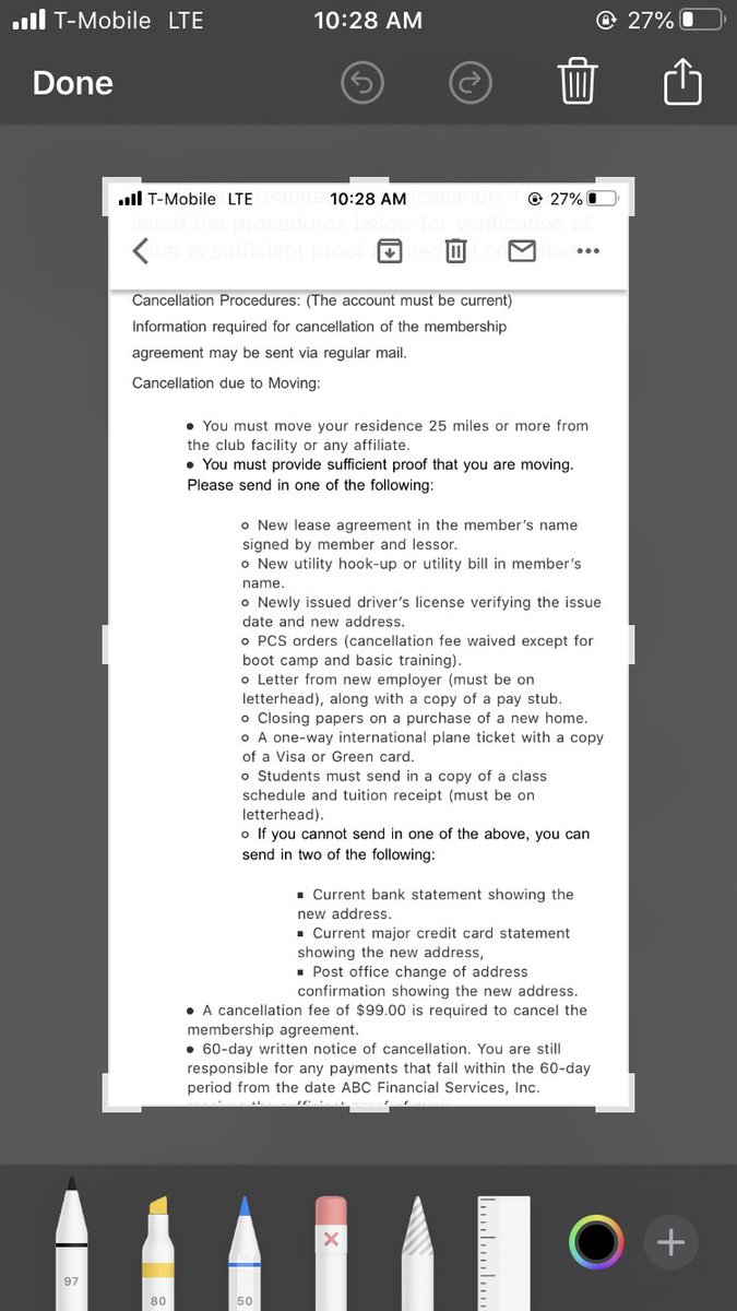 CancelGolds's tweet photo. .@abcfinancial rejected a Gold’s Gym (Arlington MA) member’s request to cancel out of concern for COVID, and reiterated their insanely strict cancellation requirements (see screenshots). Full story on IG: https://t.co/W6kvlHDK7O https://t.co/25lZOEv9Hp
