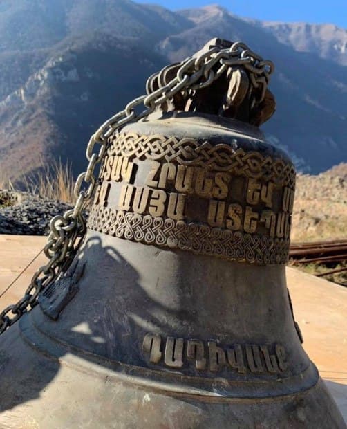 antifake_am's tweet photo. Bells from Dadivank to be moved to 
Mother See of Holy #Etchmiadzin to save from #CulturalGenocide. https://t.co/K7GTYRpqpa