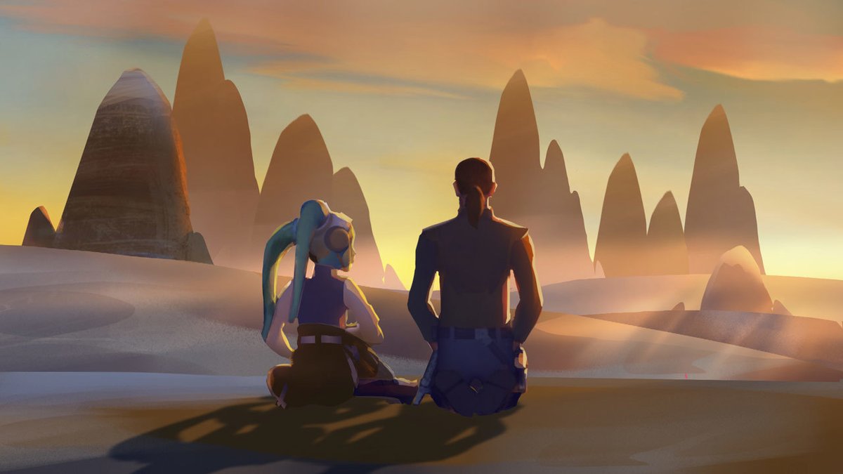 I just finished Star Wars Rebels and wow, this might be my favorite piece of Star Wars content ever..By the end of the series, Kanan and Ezra became (in my opinion) more "true" Jedi than any Jedi of the Order.