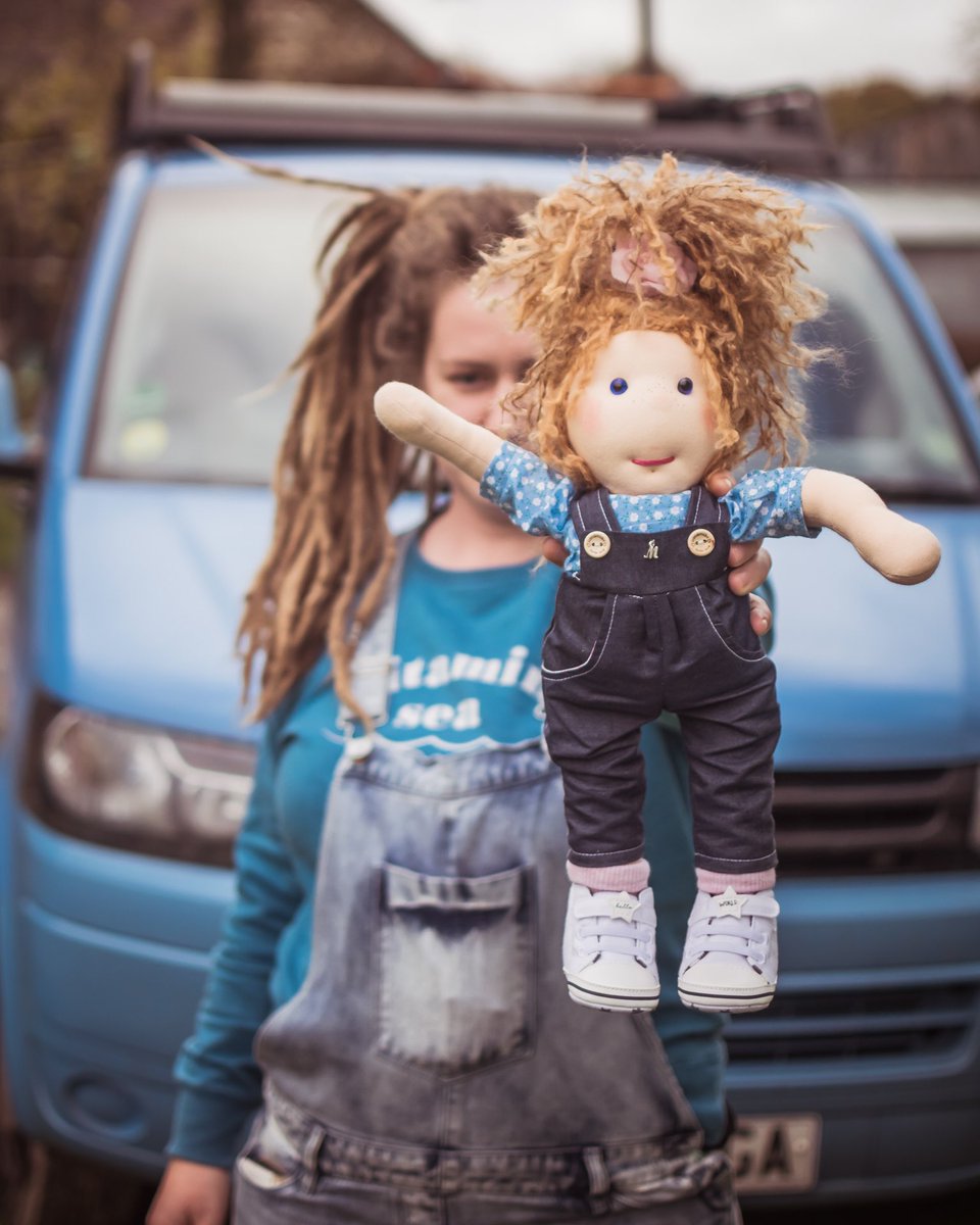 🎁We’ve had a very exciting delivery!🎁

The very talented Jo (Travelswithernie) has created this beautiful doll, she soon realised the striking resemblance to one of the novice explorers! Her Outfit is super on point! 

Welcome to the team Mini Meg! ❤️
