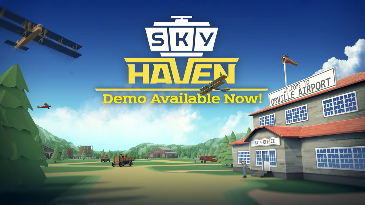 RealWelders's tweet photo. If you missed: Sky Haven Demo is available on Steam 

https://t.co/v3XYwP3elU

#gamedev #indiedev #tycoon #steam #simulator #indiegame #SkyHaven #airport #game #madewithunity #screenshotsaturday https://t.co/x0p2zV5L8h