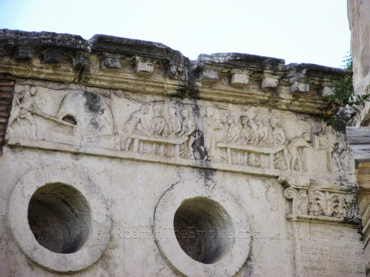 roamintheempire's tweet photo. For #MuseumsUnlocked Day 109, the Tomb of Eurysaces, also commonly called the Tomb of the Baker, a funerary monument for the freedman Marcus Vergilius Eurysaces and his wife Atistia outside the Porta Maggiore in #Rome.

#RomanSiteSaturday #Archaeology #RomanArchaeology #Italy https://t.co/2BfRXJZm6E