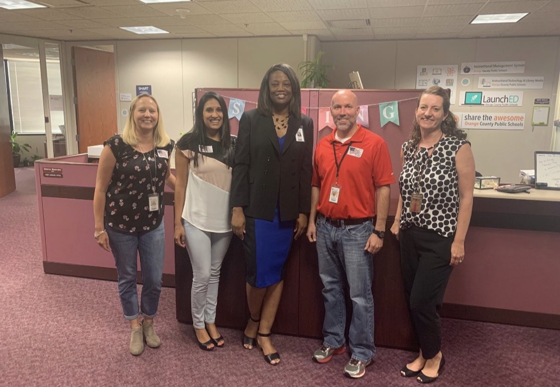 Thankful for the opportunities OCPS provided me, for the people I met along my journey, and for the educational leader I am today. OCPS you will forever have a special place in my heart 🧡Due to covid I couldn’t “force” my team to take one last group picture, a bitmoji had to do!