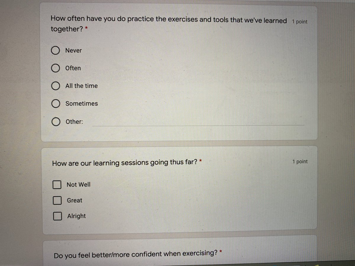 MrdYep's tweet photo. On Wednesday (Nov 11th), my grandmother filled out a self-assessment that I created for her that reflects what we have been learning. This allows me to see how she is doing and how to coordinate future lessons! #LetsTeachAdults @YEPeducation https://t.co/GuMVLKaBgv