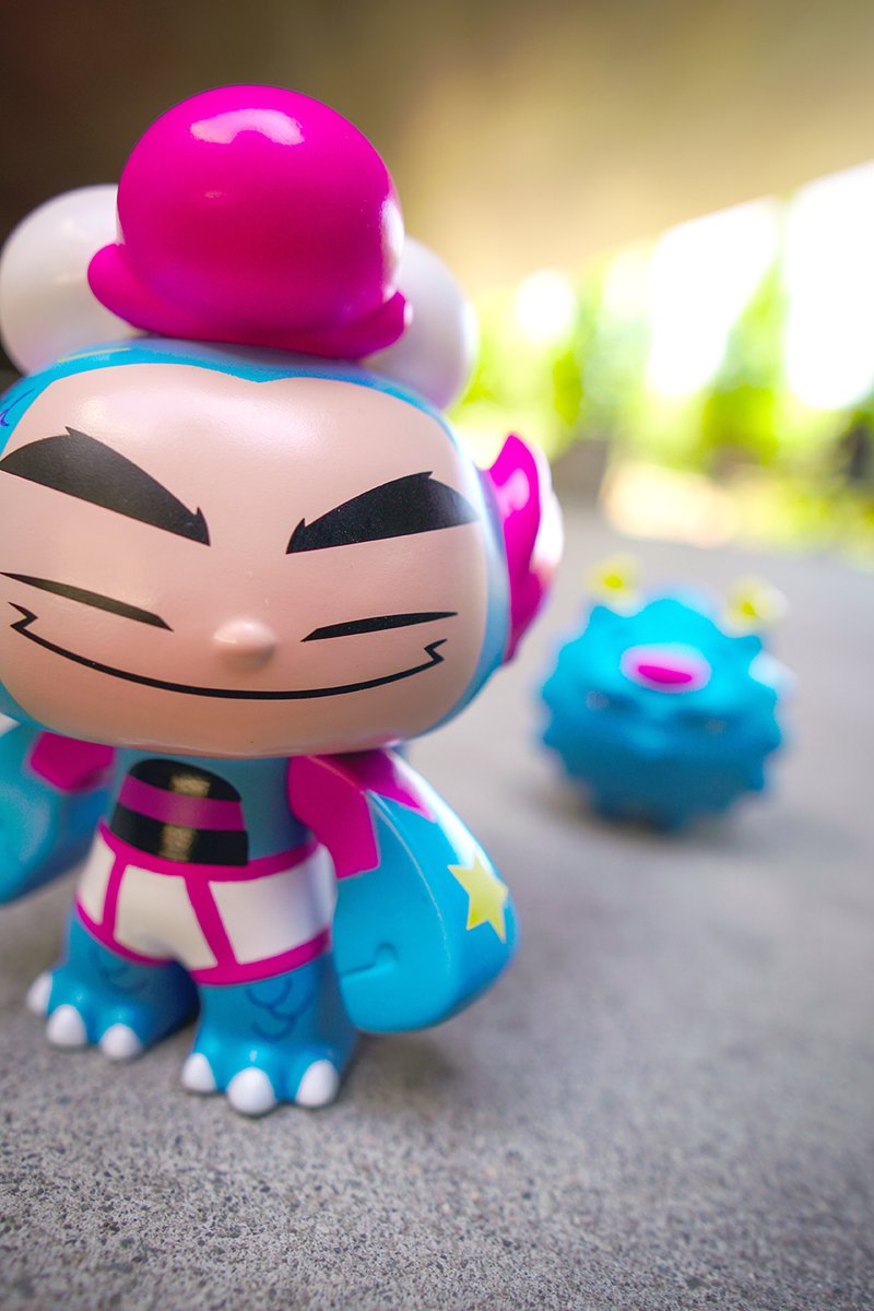 MartinHsu's tweet photo. Day 2 at Dcon 2020 features our very own #DragonBoySuper "BUBBLE BLAST"! Grab this happy pair now https://t.co/3GUG5r53jW before they sell out! 💙🌈 #DCON2020 https://t.co/0SfRpU0wAm