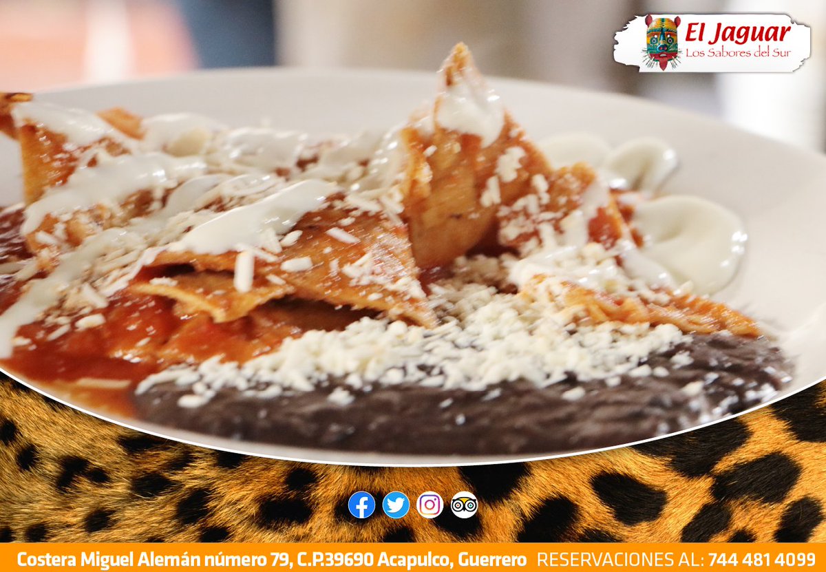ElJaguarRest's tweet photo. ¡La hora de desayunar! 😋
Anímate a probar nuestros ricos desayunos 😉 visítanos en costera Miguel Alemán número 79. 

#FelizSábado 
#comidamexicana
#Acapulco
#restaurantes
#SaboryTradición
#calidadyservicio https://t.co/eMjnIvcnae