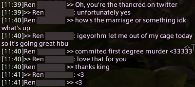 don't know what the fuck just happened but i didn't hate it. you go ren.