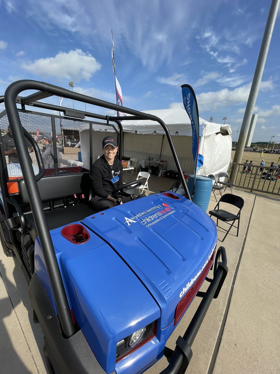 Thanks to <a href="/childrenshealth/">Children's Health</a> keeping our athletes safe this weekend. 
Andrew’s Institute Children’s Health 🙏