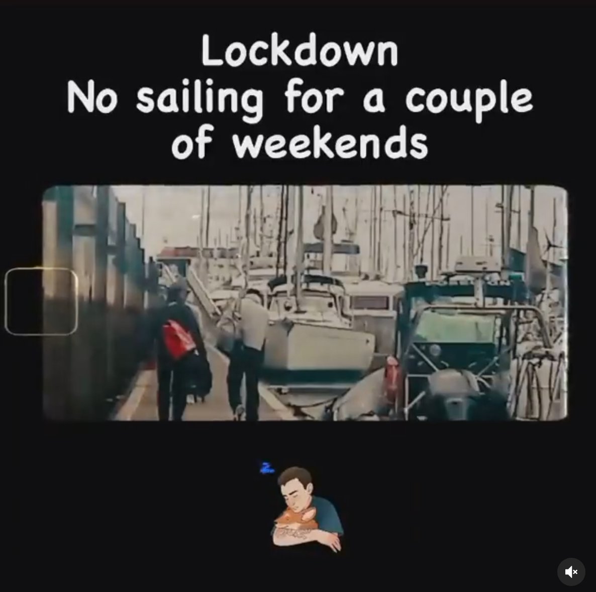 SailingSweet88's tweet photo. Lockdown
No sailing for a couple of weekends
#sailingsweet88 #sailing #ocean #sea #boat #yacht #family #adventure #sailaroundtheworld #travelfamily #travelwithkids #traveltheworld #sailinglife #sailtheworld #portugal #sailtrip #sailingrace #sailingphotography #COVID__19 https://t.co/9i2s6bDv8u