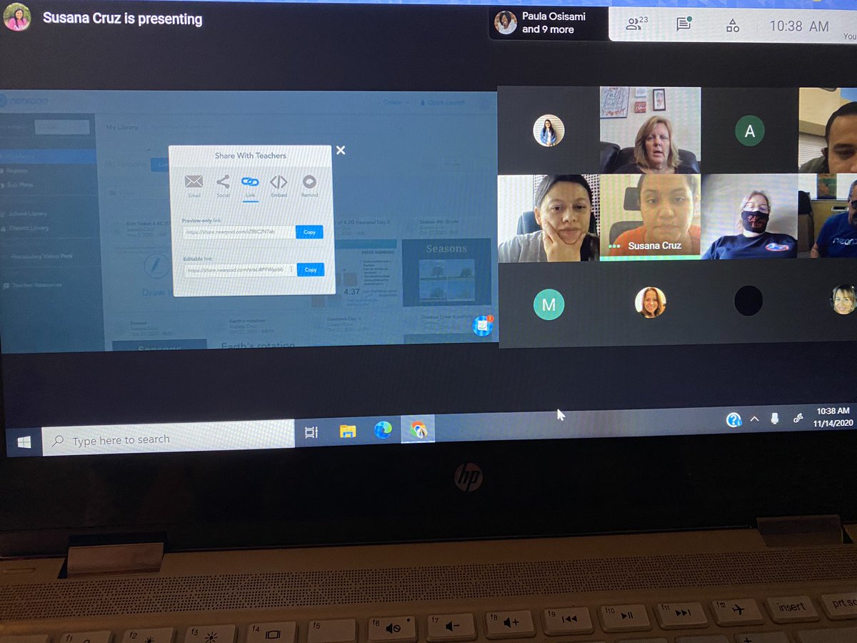 I am learning more about NEARPOD! #AISDEdCamp