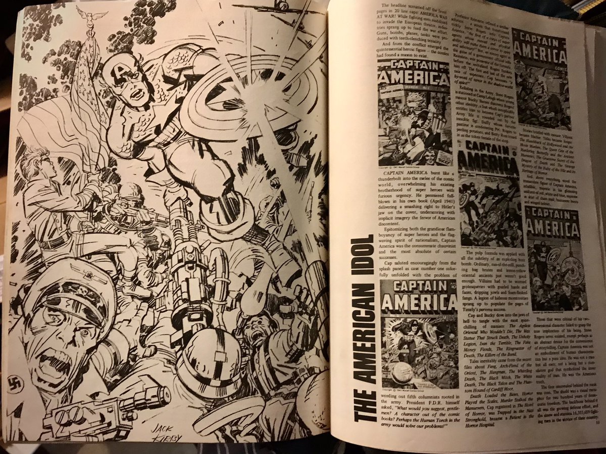 DuffComics's tweet photo. I found “The Steranko History of Comics” in my basement. I thought it had been sold with the rest of my collection a few years ago. At a time when I’ve really been missing my old comic books this was a happy find. @iamsteranko #DuffComics https://t.co/2CUaIDEYov