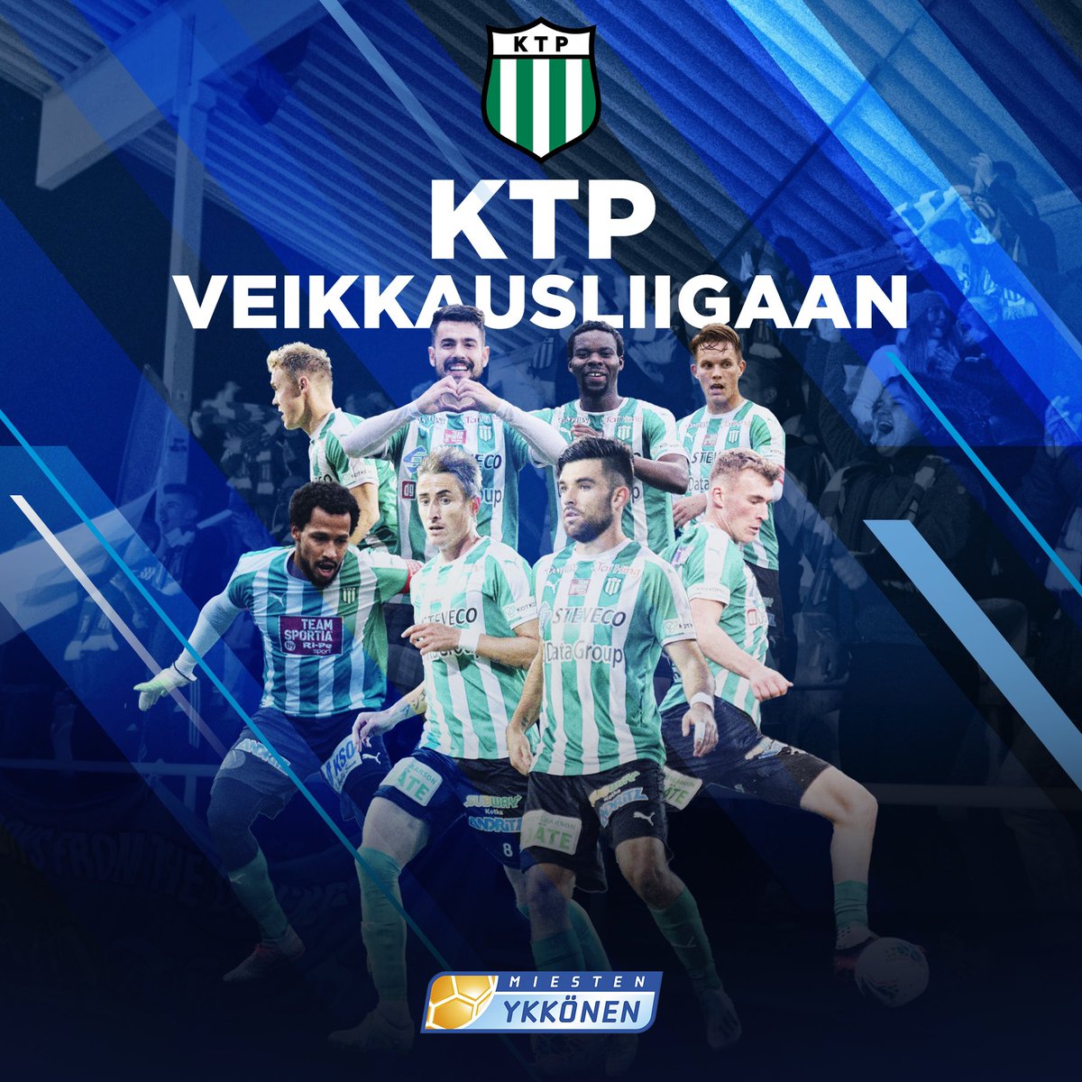 Antti Mäkijärven maalilla Ykkönen on pelattu läpi ja ensi kaudella Kotkassa pelataan Veikkausliigaa! #fromthedocks #veikkausliiga