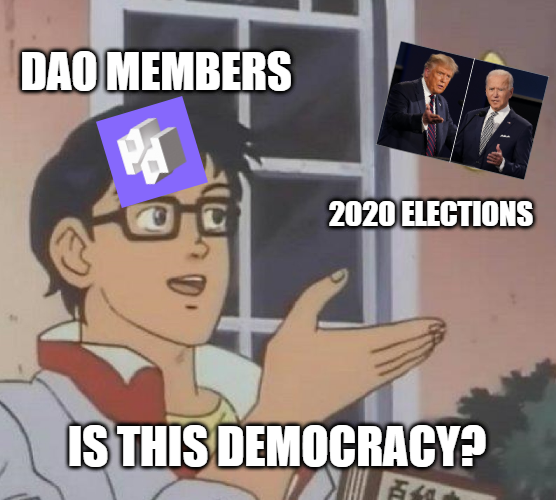 Thank you @mrdarkcrypto for this amazing submission to the Prime meme competition!🤖

Prime is a truly collective DAO. No centralized team, designated business, or pre-determined management are responsible for Prime’s ultimate success, nor do they have ownership of or control it