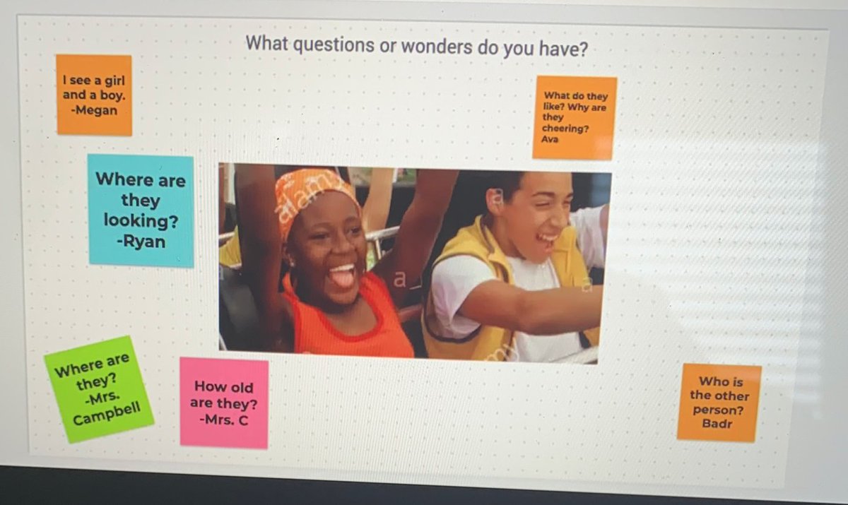 erika_lusky's tweet image. Thanks modified #thinkingroutine 'Zoom In' for providing #accessibility and #engagement to nonverbal students practicing their 'wh' questions when it can often sound like crickets #makingthinkingvisible #makingthinkingaccessible