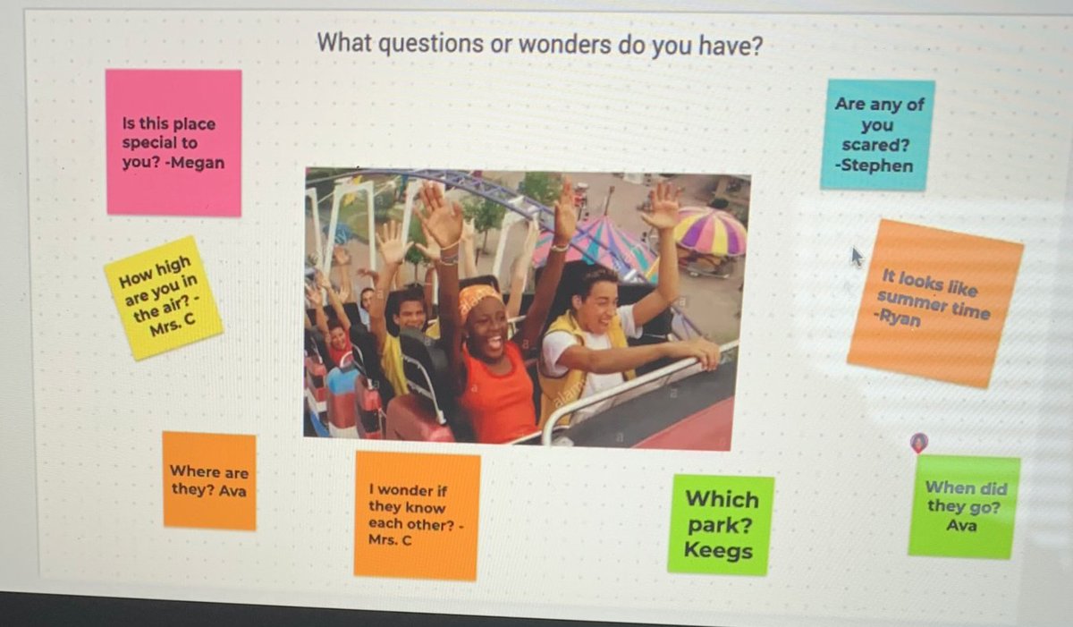 erika_lusky's tweet image. Thanks modified #thinkingroutine 'Zoom In' for providing #accessibility and #engagement to nonverbal students practicing their 'wh' questions when it can often sound like crickets #makingthinkingvisible #makingthinkingaccessible