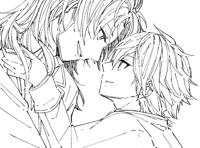 リクありがとうございました!(@ofof24sky)
らいじょーさんの髪をいじるめぐるくん! https://t.co/lbJRW6q0kI 