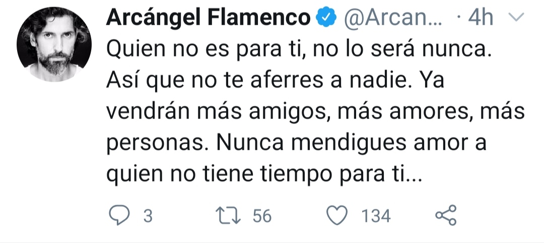 El cantaor <a href="/Arcangel_Flamen/">Arcángel Flamenco</a> confiesa que tiene a <a href="/Marwanmusica/">Marwán</a> como referente y anuncia que publicará un libro de poemas de amor cc <a href="/_DanideMoron_/">Dani de Morón</a>  <a href="/MellisLos/">LosMellis</a> <a href="/PatriGuerreroGR/">Patricia Guerrero</a>