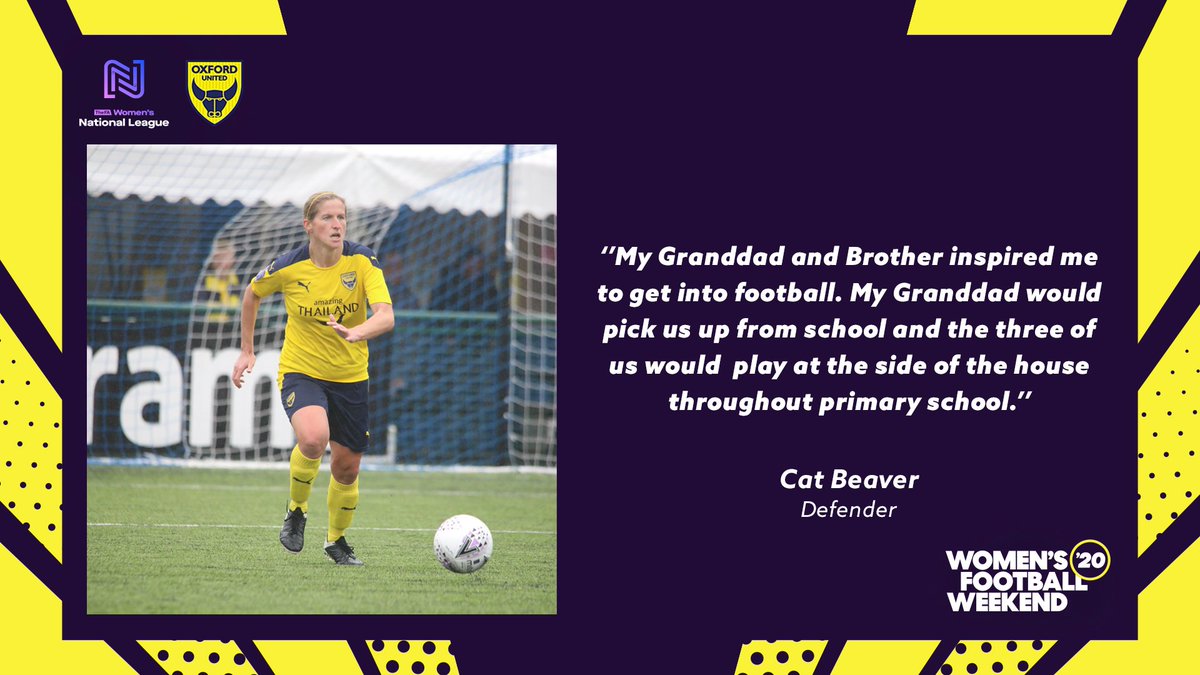"𝙈𝙮 𝙂𝙧𝙖𝙣𝙙𝙙𝙖𝙙 𝙬𝙤𝙪𝙡𝙙 𝙥𝙞𝙘𝙠 𝙪𝙨 𝙪𝙥 𝙛𝙧𝙤𝙢 𝙨𝙘𝙝𝙤𝙤𝙡 𝙖𝙣𝙙 𝙩𝙝𝙚 𝙩𝙝𝙧𝙚𝙚 𝙤𝙛 𝙪𝙨 𝙬𝙤𝙪𝙡𝙙 𝙥𝙡𝙖𝙮 𝙖𝙩 𝙩𝙝𝙚 𝙨𝙞𝙙𝙚 𝙤𝙛 𝙩𝙝𝙚 𝙝𝙤𝙪𝙨𝙚 𝙩𝙝𝙧𝙤𝙪𝙜𝙝𝙤𝙪𝙩 𝙥𝙧𝙞𝙢𝙖𝙧𝙮 𝙨𝙘𝙝𝙤𝙤𝙡" -  @cat_bea  #OUWFC |  #WomensFootballWeekend
