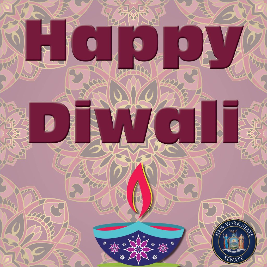SenatorCarlucci's tweet photo. Wishing all who celebrate, a Happy Diwali! #diwali https://t.co/pQiNkrR7DJ