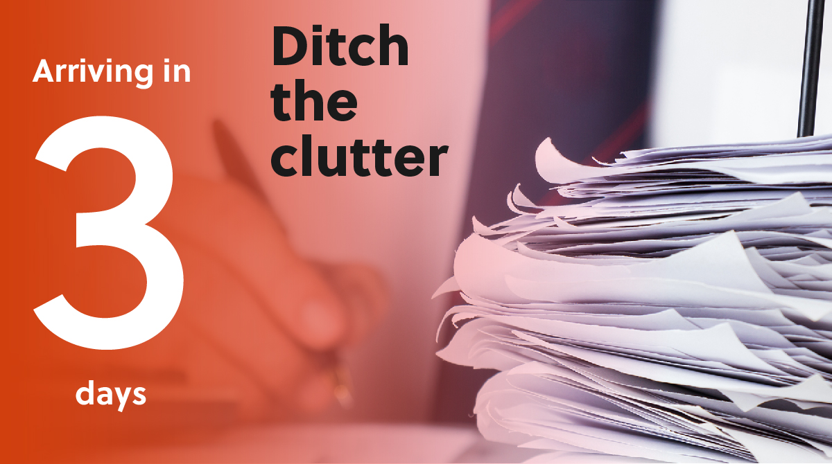 You don't need Marie Kondo or the ladies from The Home Edit to clear the clutter. Stick with us, in 3 days, we'll show you how to easily do it yourself.

#legaltechnology #lawfirm #cloud