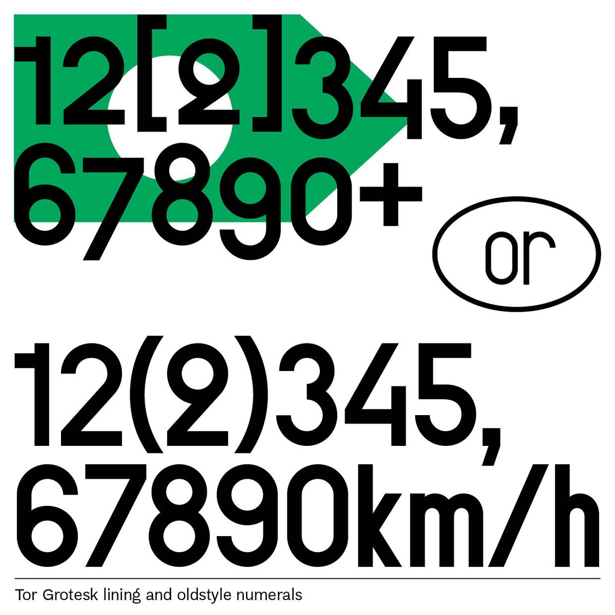 We created Tor Grotesk to promote our "Radical Passion" book project. You can preorder (book+font) on Kickstarter. Last 26 hours of the campaign!