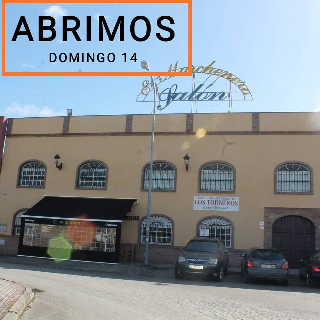 LosTorneros's tweet photo. ABRIMOS MAÑANA DOMINGO !!! 

Bar Restaurante Los Torneros
Pol. Ind. El Torno. Ronda de los Torneros, 55 ( junto de I.T.V.) #apoyalahosteleria #lostorneros #barlostorneros https://t.co/YxJsVdNBdI