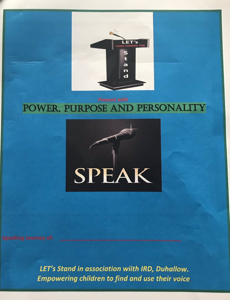 fitzsiobhan1's tweet photo. An inspiring start to LET’s Stand online public speaking workshops for children. Amazing to hear how important they think these skills are-from President to building confidence to everyday interactions. #studentvoice #empower @DCUCMS @NCCAie @PDSTLiteracy https://t.co/U6ZxZWVNWs