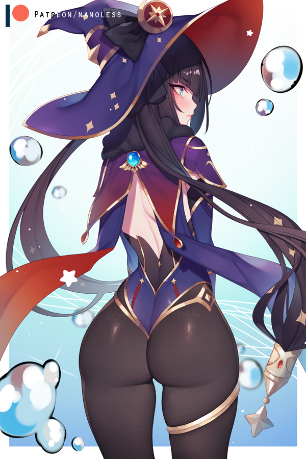 Mona's fine 🍑✨
Her back view is just very alluring 👀

#GenshinImpact #Genshin_Impact #genshinimpactfanart #原神 #mona_genshin_impact https://t.co/BXsZQXSlCi
