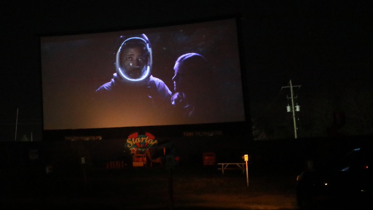HypernovaFilm's tweet photo. Thanks to the @HamiltonFilm fest for the stellar drive-in screening last night -- so much fun to finally see it on the big screen, and under the stars to boot. https://t.co/WnqcsphT2G