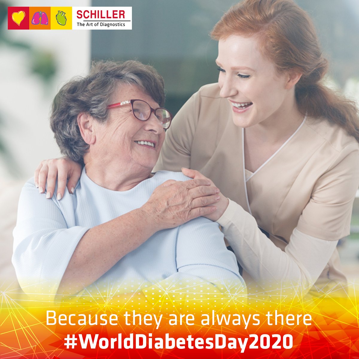 USASchiller's tweet photo. Today is #WorldDiabetesDay. We need to raise awareness about the disease and how nurses are a highly valued community member who does outstanding work to support and assist people living with diabetes! https://t.co/AV1Uqqh604