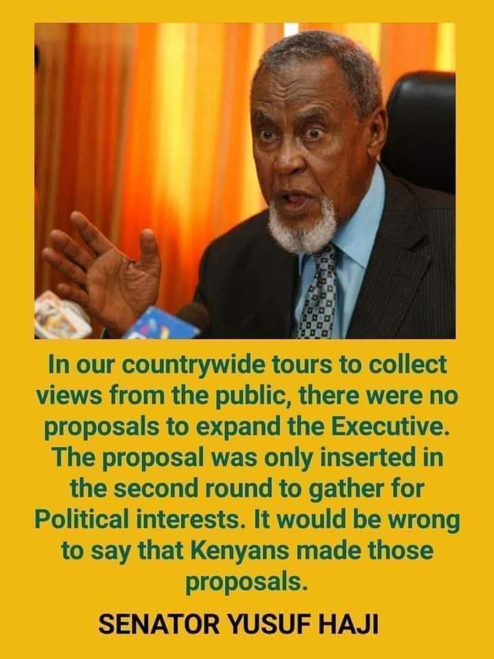 solo_ambuku's tweet photo. @gina_maha What about his boss, #BBITaskForce  Chairman, Yusuf Haji and elder member, Major (Rtd) John Seii, and respectable mainstream clergy, the @KenyaCatholics 's  apprehensions on the veracity and wholesomeness of the #BBIReport ? #BBI = #BBINonsense = scam! #RejectBBI 😷🤕👊 https://t.co/qVUms56fWb
