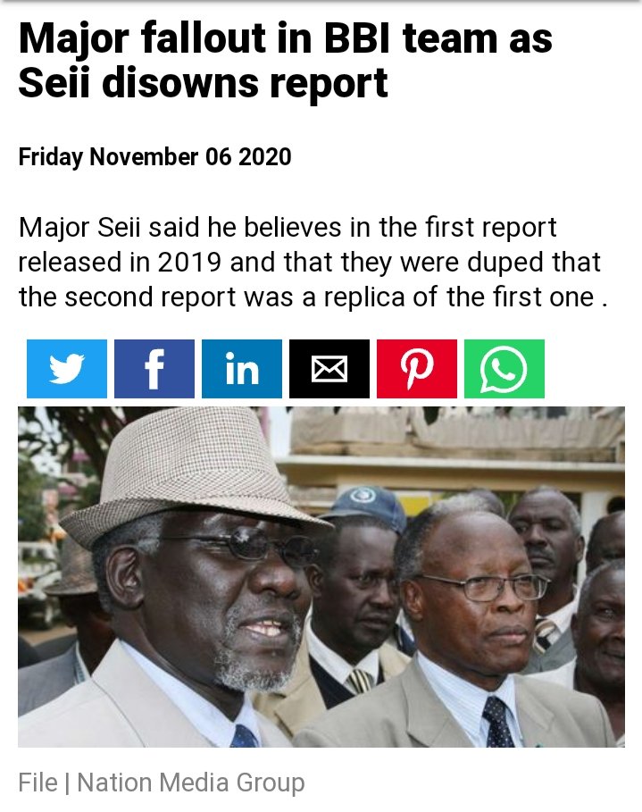 solo_ambuku's tweet photo. @gina_maha What about his boss, #BBITaskForce  Chairman, Yusuf Haji and elder member, Major (Rtd) John Seii, and respectable mainstream clergy, the @KenyaCatholics 's  apprehensions on the veracity and wholesomeness of the #BBIReport ? #BBI = #BBINonsense = scam! #RejectBBI 😷🤕👊 https://t.co/qVUms56fWb
