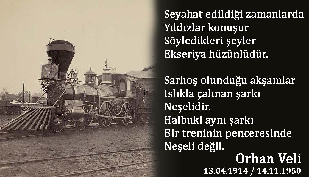 🚂 Dündem'in bir önceki bölümünde seyahatten bahsetmiştik, 70 yıl önce bugün hayatını kaybeden Orhan Veli’ye göre “seyahat edildiği zaman yıldızlar konuşurmuş ve söyledikleri şeyler ekseriyetle hüzünlüymüş”.  
Siz seyahat ederken nasıl hissediyorsunuz? 
pca.st/episode/951f53…