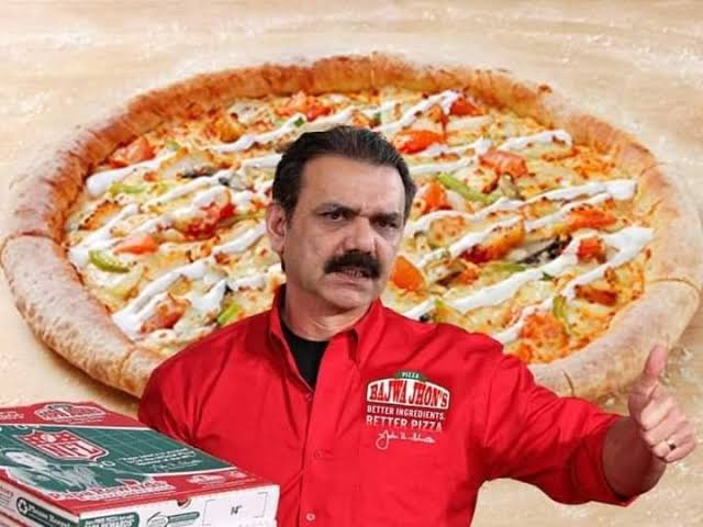 Meanwhile in Pakistan, Papa Jones Pizza has been delivered finally.Happy Deepawali!But Nawaz wants bigger heads to roll. Fauz ne token diya hai baat shuru karne ke liye.Lets see will it make Nawaz show some mercy? #AsimBajwa  #PizzaGenrel