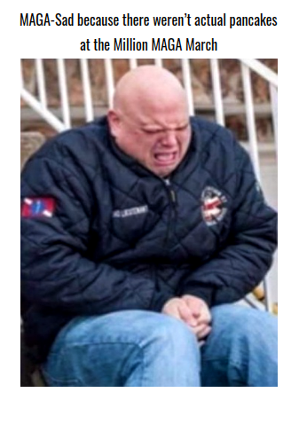 Poor guy...
#MillionMAGAMarch