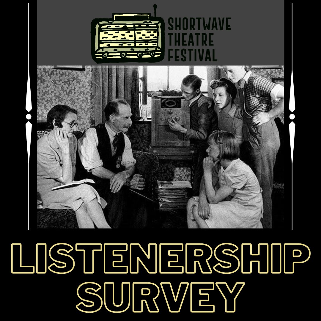 Thanks for listening to our Shortwave Theatre Festival plays!  We'd LOVE to hear from you about your listening experience!  Your feedback can really help CFRC &amp; 
<a href="/cellardoorproco/">Cellar Door Project</a> with future Shortwave programming! Please take our super quick survey!  bit.ly/2IBbdHH