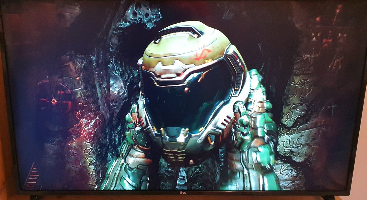 Finally to really put it through its paces, I used a promotion to get 2016 Doom for under £5. A fast run and gun experience would highlight any flaws. Alas I experienced non. Visuals are stunning 4K and input lag was non existent. On the technology, I am sold.